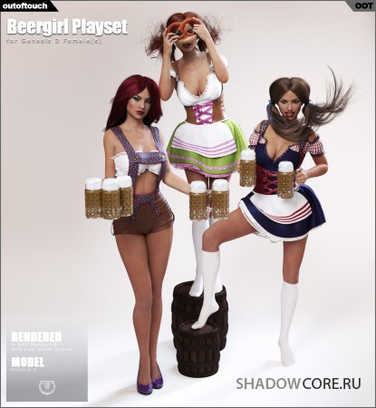 Beergirl Playset for Genesis 3 Female(s)