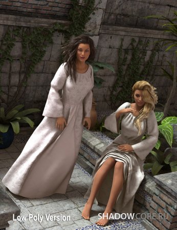 скачать Extra Large Earrings For Genesis 3 Female S для Daz бесплатно Romance For Genesis 3 Female S