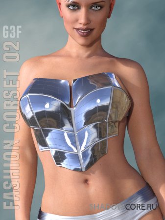 Steel Boned Corset for Genesis 3 Female(s)