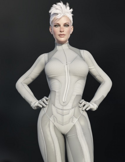 X-Fashion Sci Bodysuit 3 for Genesis 8 Female(s)