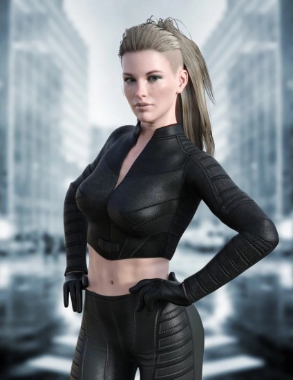 X-Fashion Sci Bodysuit 8 for Genesis 8 Female(s)