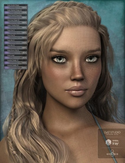 Genesis 8 Female Mixed Morph Kit daz studio