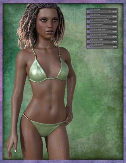 Genesis 8 Female Mixed Morph Kit daz studio