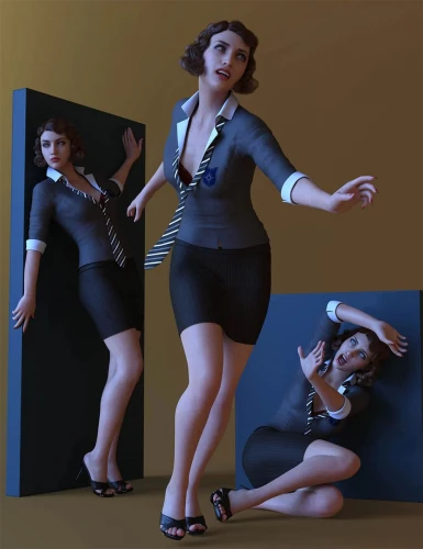 CDI Crime Cover Poses for Genesis 8.1 Female