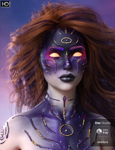Nebulosa HD for Genesis 8 Female
