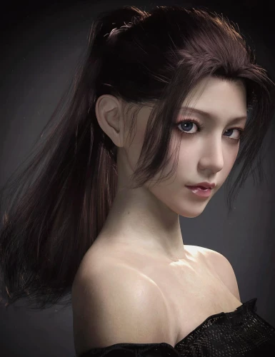 Hotba Hair for Genesis 8 and 8.1 Females