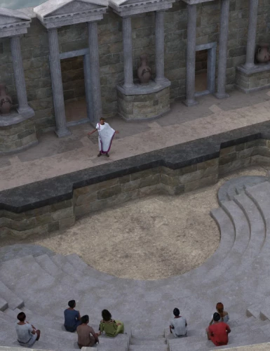 Amphitheatre › daz studio