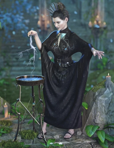dForce High Priestess Outfit for Genesis 8 Females