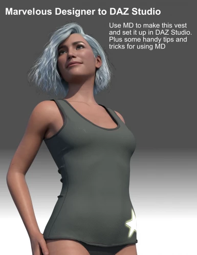 FG Marvelous Designer to Daz Studio Video Tutorial