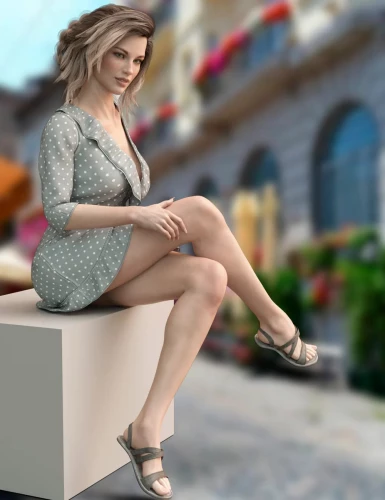 dForce Cute Clothes for Genesis 8 Female(s)