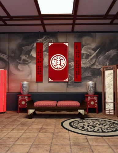 Chinese Room | daz studio