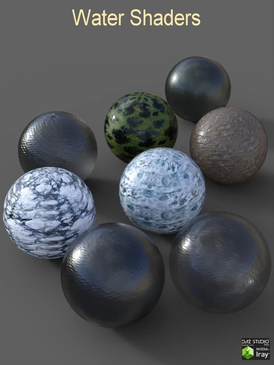 Water Shaders › daz studio